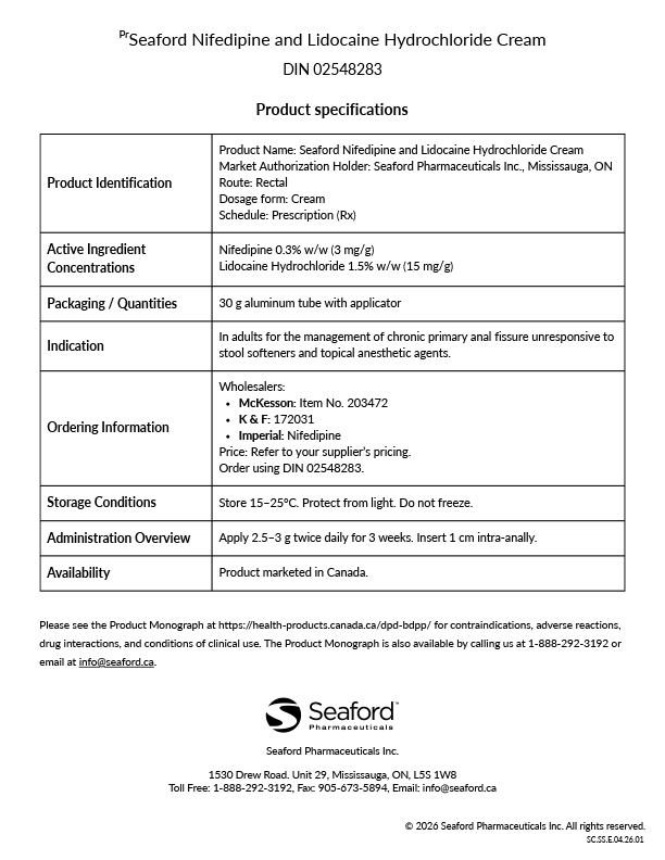 thumbnail Seaford Cream Specification Sheet